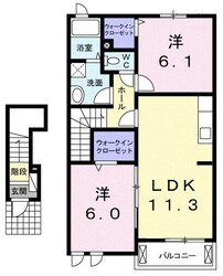 ブラン　ヴェールの物件間取画像